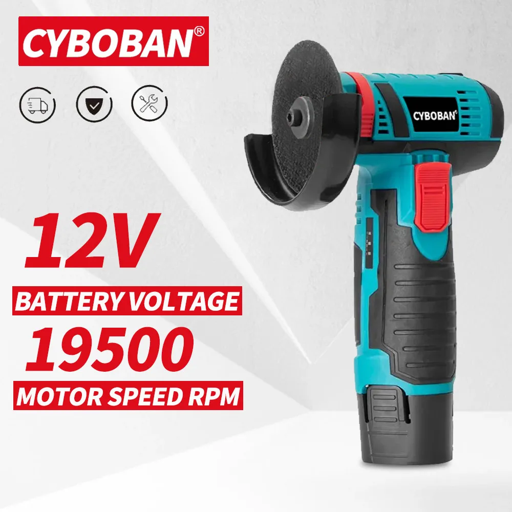 CYBOBAN 12 В мини угловая шлифовальная машина для ремонта автомобиля, мотор-щетка, перезаряжаемый для алмазной резки, беспроводной электроинструмент, полировка и шлифовка 
CYBOBAN 12 В мини угловая шлифовальная машина для ремонта автомобиля, мотор-щетка, перезаряжаемый для алмазной резки, беспроводной электроинструмент, полировка и шлифовка