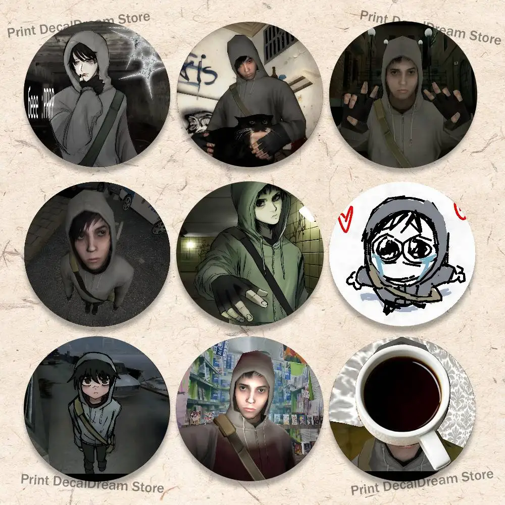 Game C-Cry Of Fear Horro Round Coaster Non-slip table mat Insulated Coasters Kitchen Dining Room Tabletop Decor
Game C-Cry Of Fear Horro Round Coaster Non-slip table mat Insulated Coasters Kitchen Dining Room Tabletop Decor