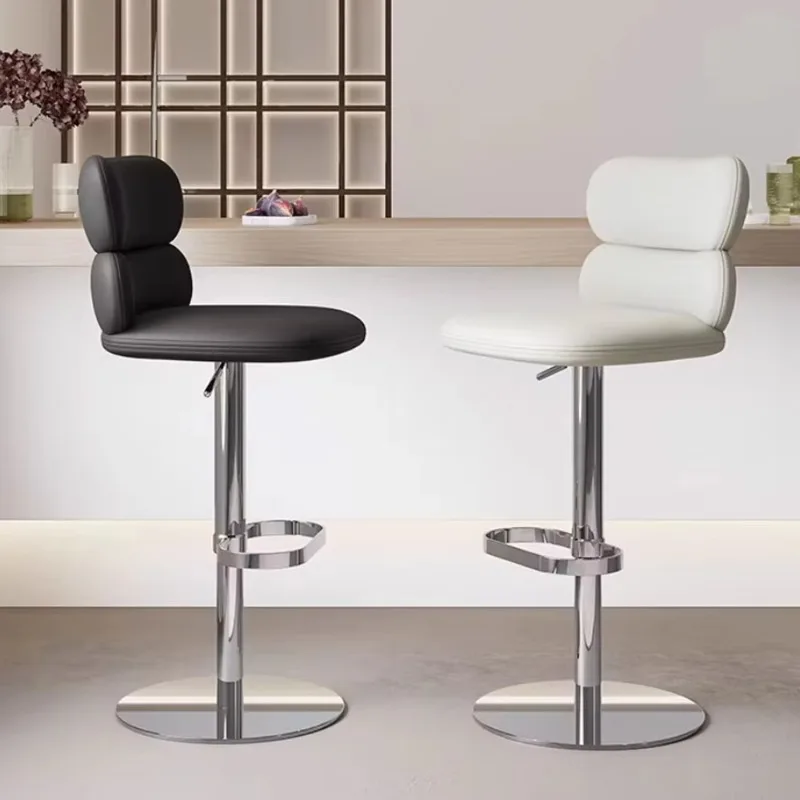 Modern Minimalist Designer Bar Stool Stainless Steel Adjustable Height Bar Chair for Home Kitchen Island Outdoor Living Room Gym
Modern Minimalist Designer Bar Stool Stainless Steel Adjustable Height Bar Chair for Home Kitchen Island Outdoor Living Room Gym
