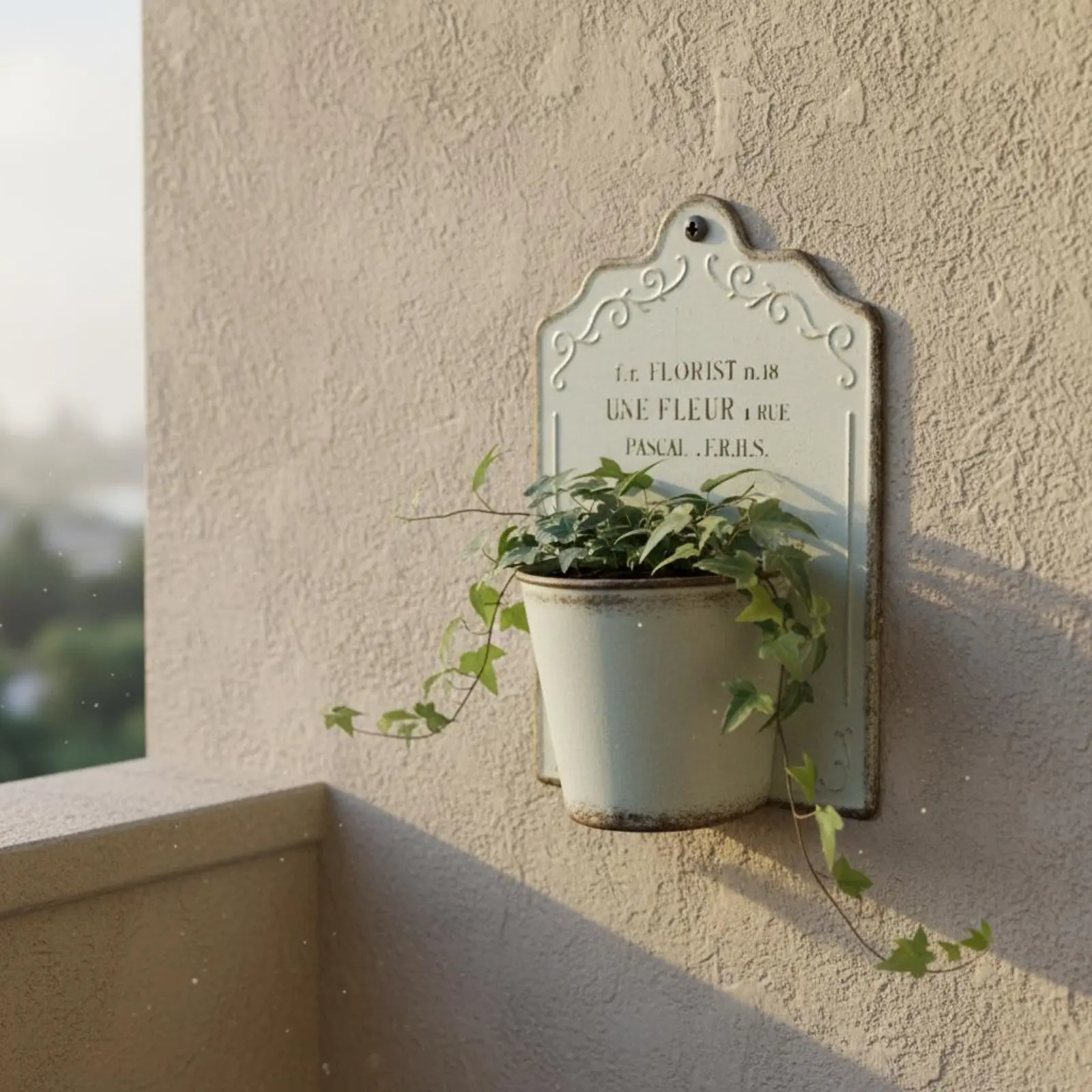 Metal Wall Planter Vintage Look Wall Mounted Flower Pot Decorative Hanging Planter Distressed Finish Garden Decor for Patio
Metal Wall Planter Vintage Look Wall Mounted Flower Pot Decorative Hanging Planter Distressed Finish Garden Decor for Patio