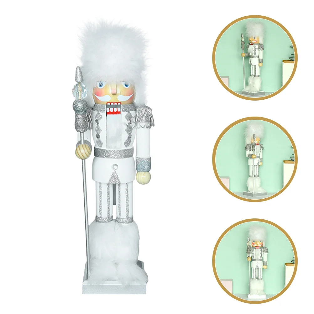 Wooden Nutcracker Puppet Christmas Decoration Fine Workmanship Warm Romantic Atmosphere Holiday Party Home Decor Gift
Wooden Nutcracker Puppet Christmas Decoration Fine Workmanship Warm Romantic Atmosphere Holiday Party Home Decor Gift