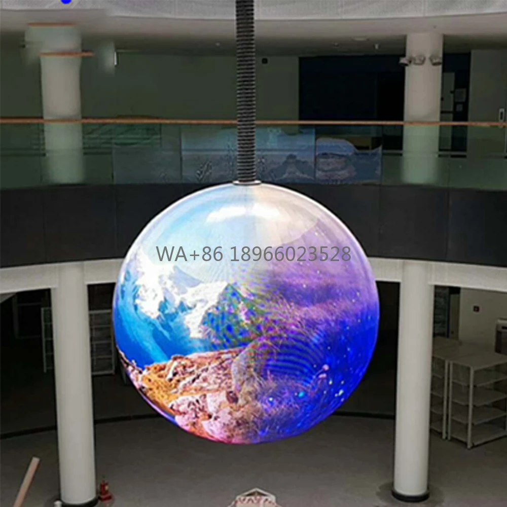 Горячий продавать внутренний сферический светодиодный дисплей 4K RGB P2P2,5 с поддержкой светодиодного экрана в форме глобуса с SDK для графики розничного магазина
Горячий продавать внутренний сферический светодиодный дисплей 4K RGB P2P2,5 с поддержкой светодиодного экрана в форме глобуса с SDK для графики розничного магазина