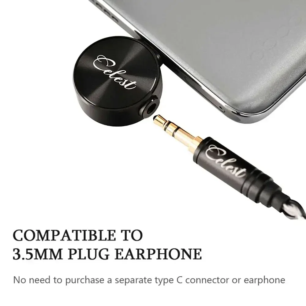 Kinera Celest CD-1 mini Hi-Res DAC 384kHz/32bit Type-C to 3.5m Digital-to-Analog Headphone for Phone/Table Studio-Grade
Kinera Celest CD-1 mini Hi-Res DAC 384kHz/32bit Type-C to 3.5m Digital-to-Analog Headphone for Phone/Table Studio-Grade