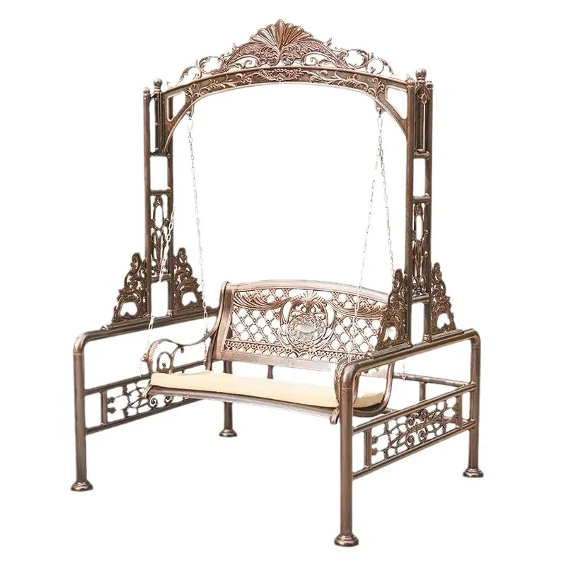 Outdoor garden aluminum alloy swing chair courtyard open-air balcony cast aluminum rocking chair hammock household swinging chai
Outdoor garden aluminum alloy swing chair courtyard open-air balcony cast aluminum rocking chair hammock household swinging chai