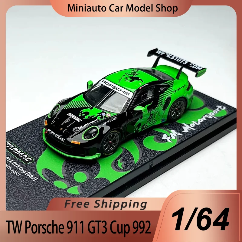 New In Stock Tarmac Works Tw 1:64 Porsche 911 GT3 Cup 992 Fire Monkey Motorsport Alloy Miniature Diecast Model Porshce Car Toys
New In Stock Tarmac Works Tw 1:64 Porsche 911 GT3 Cup 992 Fire Monkey Motorsport Alloy Miniature Diecast Model Porshce Car Toys