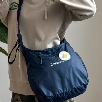 방수 크로스백 중간 크기 캔버스 방수 방수 라이트웨이트 방수 겨드랑이 나일론 방수 나일론 외부 활동용 대용량 방수 방수 방수 크로스백