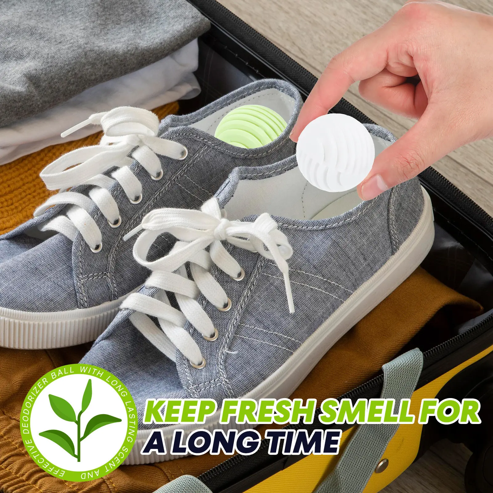 6pcs Deodorant Balls Compact Lightweight Shoe Odor Remover Air Freshener Gym Bag Closet Scented Resin Pulp YearRound
6pcs Deodorant Balls Compact Lightweight Shoe Odor Remover Air Freshener Gym Bag Closet Scented Resin Pulp YearRound