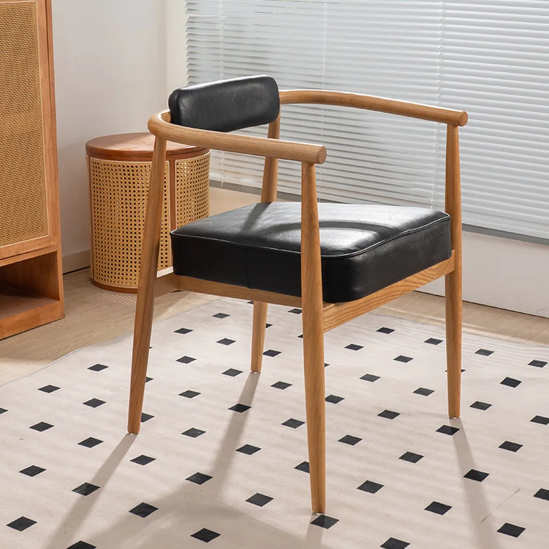 Скандинавский стул для президентских помещений из массива дерева, обеденный стул из ясеня, японский письменный стул, подлокотник, удобный ретро-студенческий мягкий стул-мешок
Скандинавский стул для президентских помещений из массива дерева, обеденный стул из ясеня, японский письменный стул, подлокотник, удобный ретро-студенческий мягкий стул-мешок