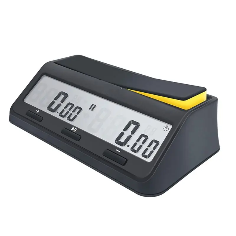 Цифровой шахматный таймер AED6 для настольных игр и шахмат с функциями бонуса и задержки, таймер обратного отсчета и будильник
Цифровой шахматный таймер AED6 для настольных игр и шахмат с функциями бонуса и задержки, таймер обратного отсчета и будильник