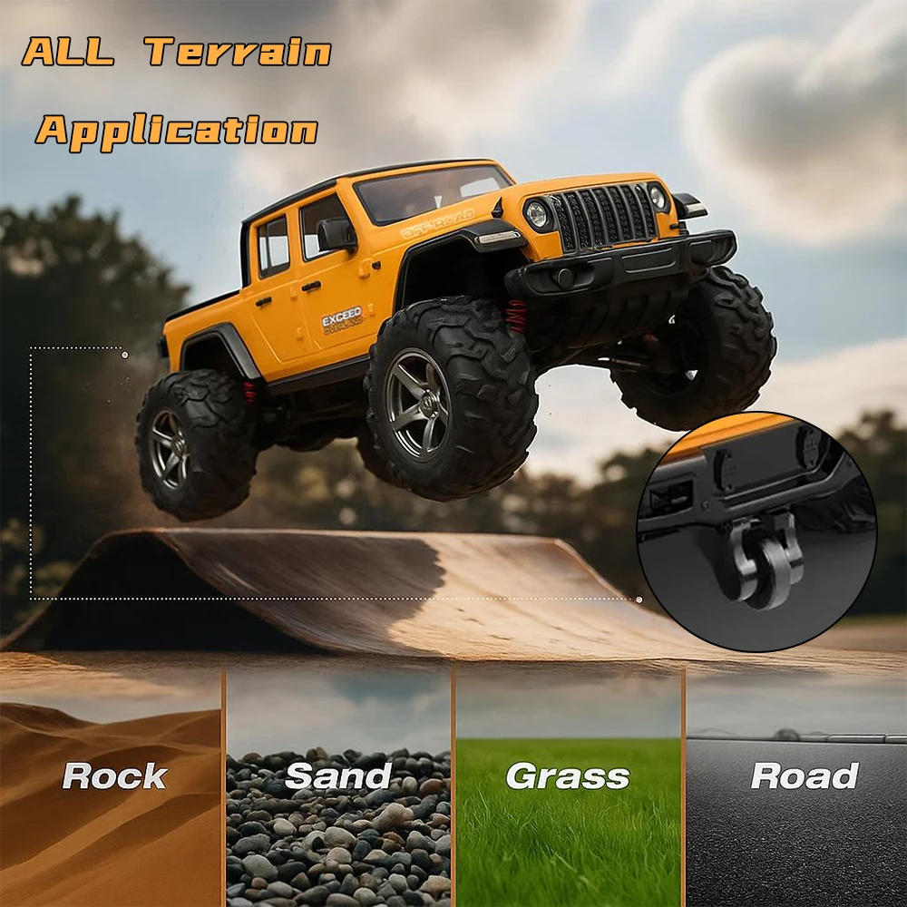 Радиоуправляемый внедорожник C8819 1:20, полноприводный, высокоскоростной, для всех типов местности, с LED-фарами, для детей и взрослых
Радиоуправляемый внедорожник C8819 1:20, полноприводный, высокоскоростной, для всех типов местности, с LED-фарами, для детей и взрослых