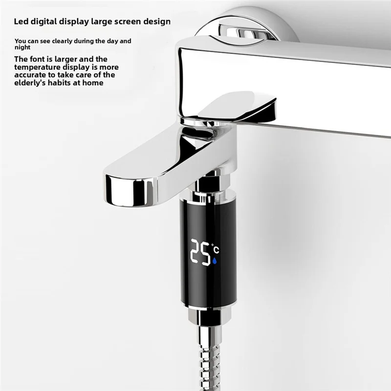 Цифровой душ для детей, водонепроницаемый интеллектуальный дисплей температуры, кран, датчик температуры воды
Цифровой душ для детей, водонепроницаемый интеллектуальный дисплей температуры, кран, датчик температуры воды