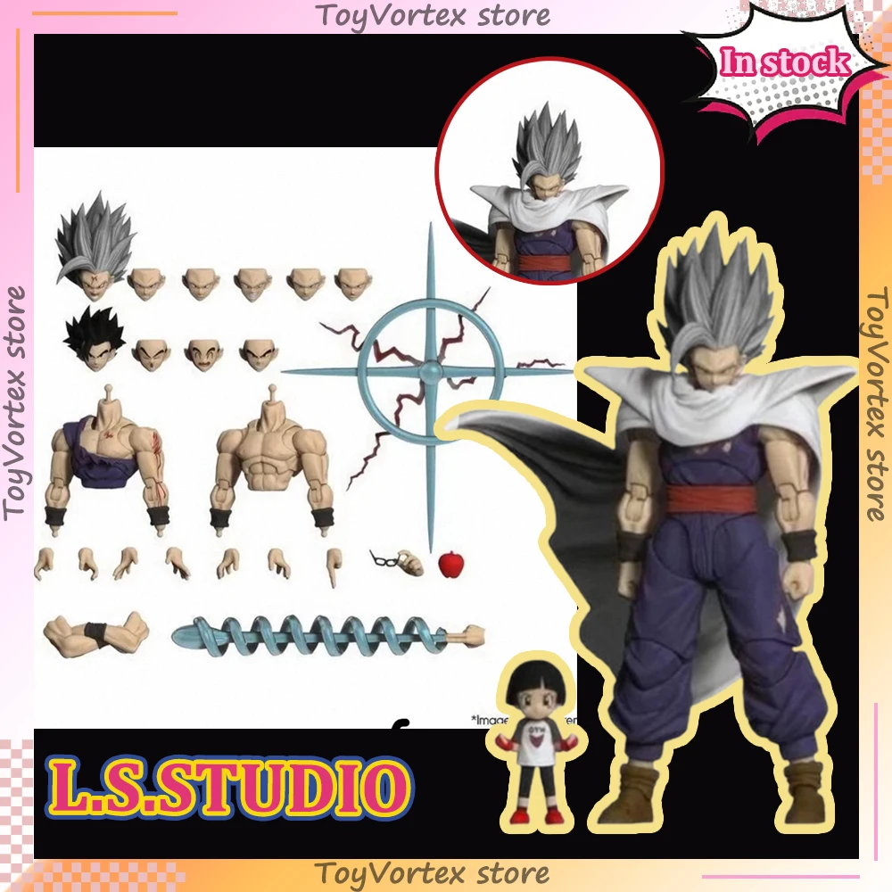 NEW L.S.Studio Dragon Ball Son Gohan Figure Dragon Ball Super: Super Hero Beast Gohan Anime Action Figures Model Kids Toys Gifts
NEW L.S.Studio Dragon Ball Son Gohan Figure Dragon Ball Super: Super Hero Beast Gohan Anime Action Figures Model Kids Toys Gifts