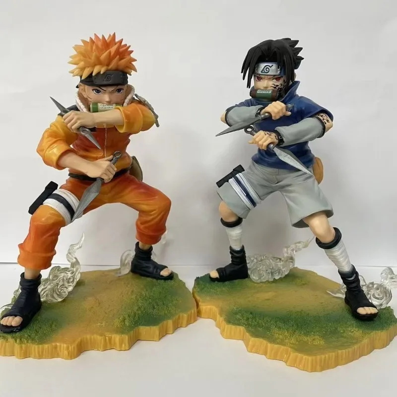 In Stock Naruto Anime Uzumaki Naruto Uchiha Sasuke Action Figure Classic Childhood Kunai Design PVC Collectible Desk Decor Gift
In Stock Naruto Anime Uzumaki Naruto Uchiha Sasuke Action Figure Classic Childhood Kunai Design PVC Collectible Desk Decor Gift