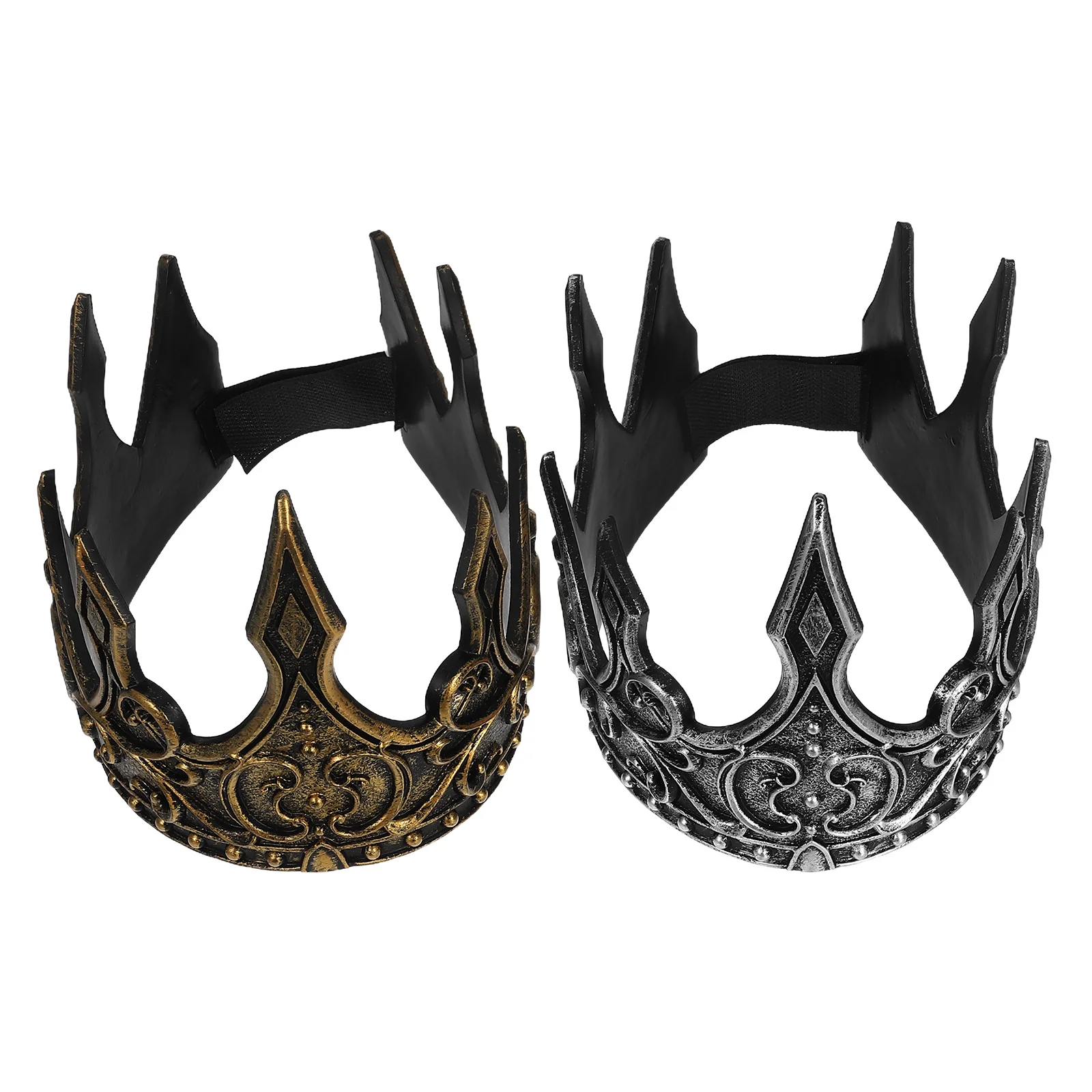 2pcs Crown PU Material Medieval King Party Accessories Halloween Decoration Cosplay Crown Decoration Hair Tool Styling
2pcs Crown PU Material Medieval King Party Accessories Halloween Decoration Cosplay Crown Decoration Hair Tool Styling
