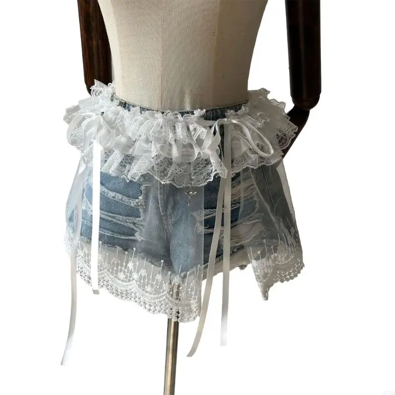 573B Korean Embroidery Lace Mini Apron Skirt Tie Up Mesh Hip Skirt Cover Up Scarf
573B Korean Embroidery Lace Mini Apron Skirt Tie Up Mesh Hip Skirt Cover Up Scarf