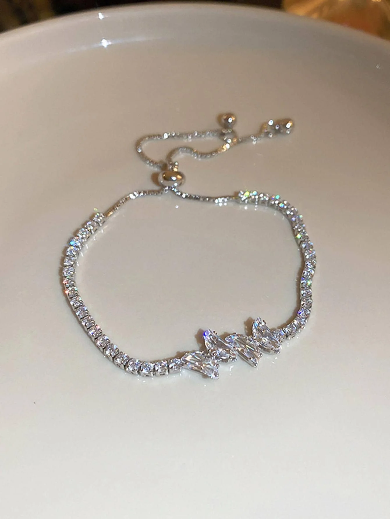 Rhinestone Butterfly Decorative Bracelet for Women
Rhinestone Butterfly Decorative Bracelet for Women