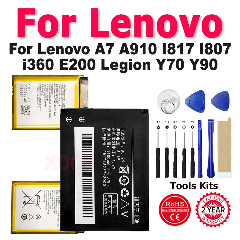 XDOU BL315 BL068 BL045 BL125 BL323 BL326 High Quality Battery For Lenovo A7 A910 I817 I807 i360 E200 Legion Y70 Y90
XDOU BL315 BL068 BL045 BL125 BL323 BL326 High Quality Battery For Lenovo A7 A910 I817 I807 i360 E200 Legion Y70 Y90
