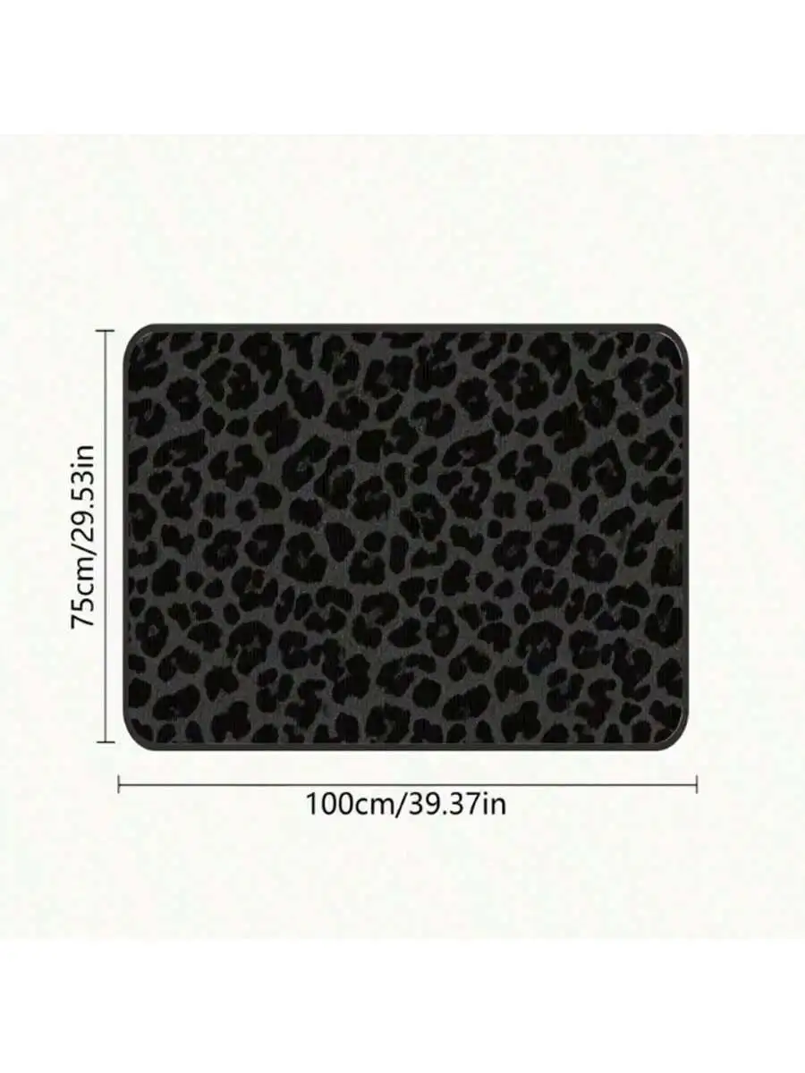 Leopard Print Car Trunk Mat Black Brown Anti-Slip Dustproof Wear Resistant Universal Fit
Leopard Print Car Trunk Mat Black Brown Anti-Slip Dustproof Wear Resistant Universal Fit