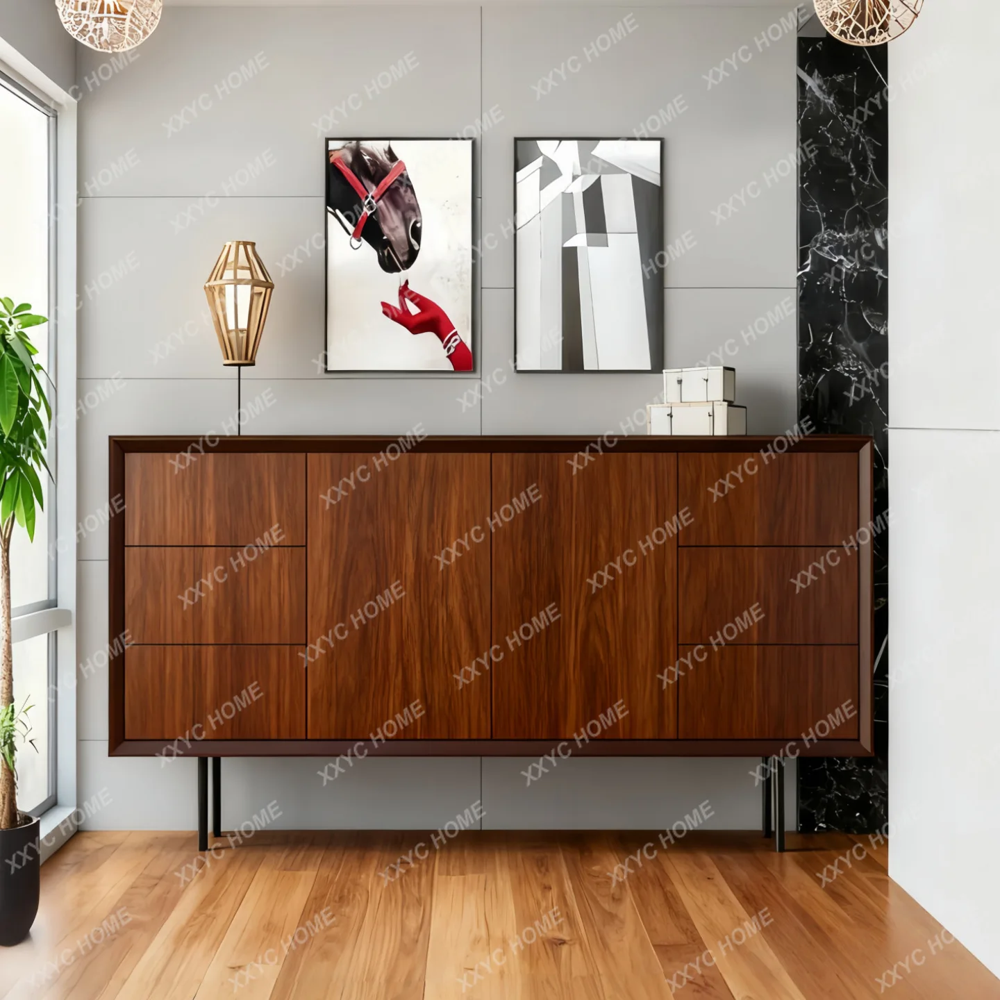 M dining side white piano paint tea cabinet modern simple entrance locker
M dining side white piano paint tea cabinet modern simple entrance locker