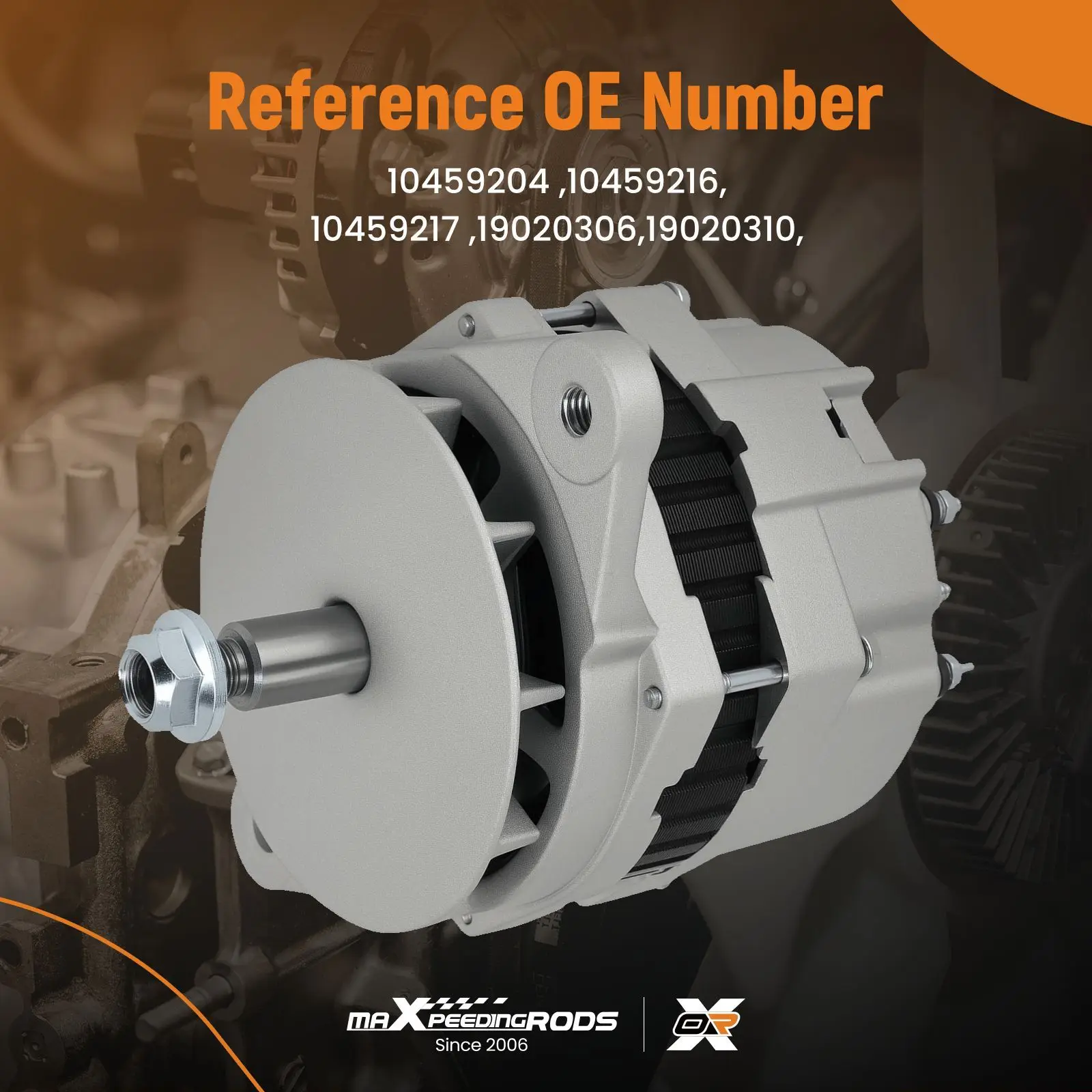 Alternator For International 5000-5900 Severe Service Trucks 1988-2003 19020354
Alternator For International 5000-5900 Severe Service Trucks 1988-2003 19020354