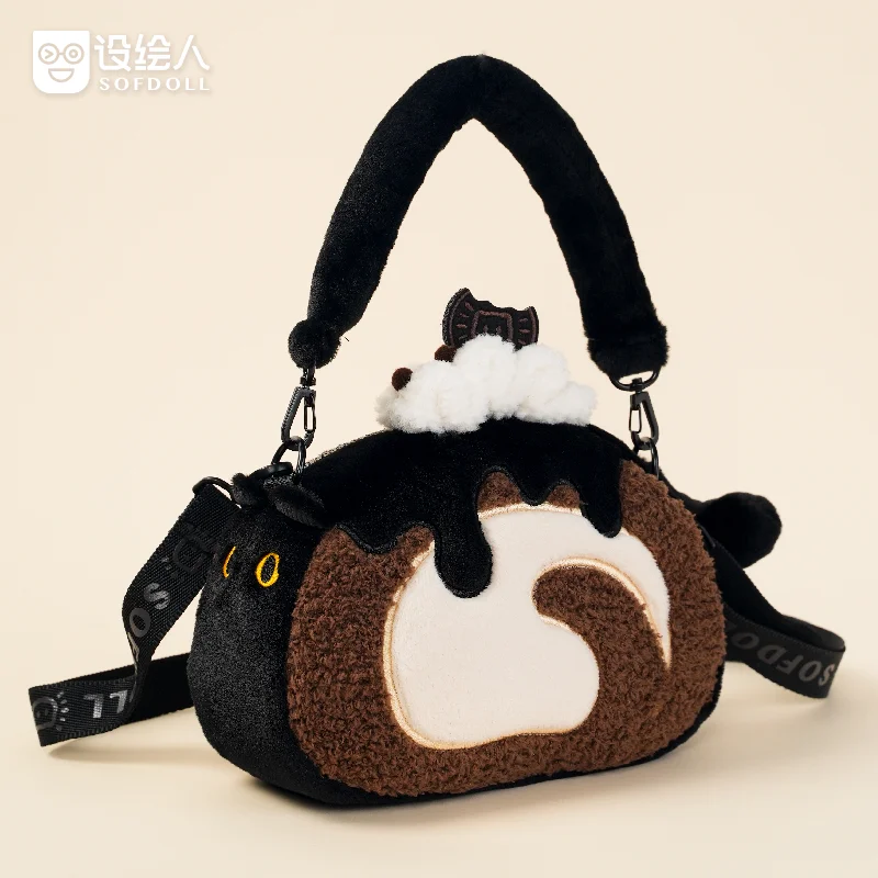 Японский оригинальный швейцарский рулон, плюшевая сумка в стиле Лолиты, женская милая милая сумка, детская сумка, двумерная сумка для комиксов, подарок на день рождения 
Японский оригинальный швейцарский рулон, плюшевая сумка в стиле Лолиты, женская милая милая сумка, детская сумка, двумерная сумка для комиксов, подарок на день рождения