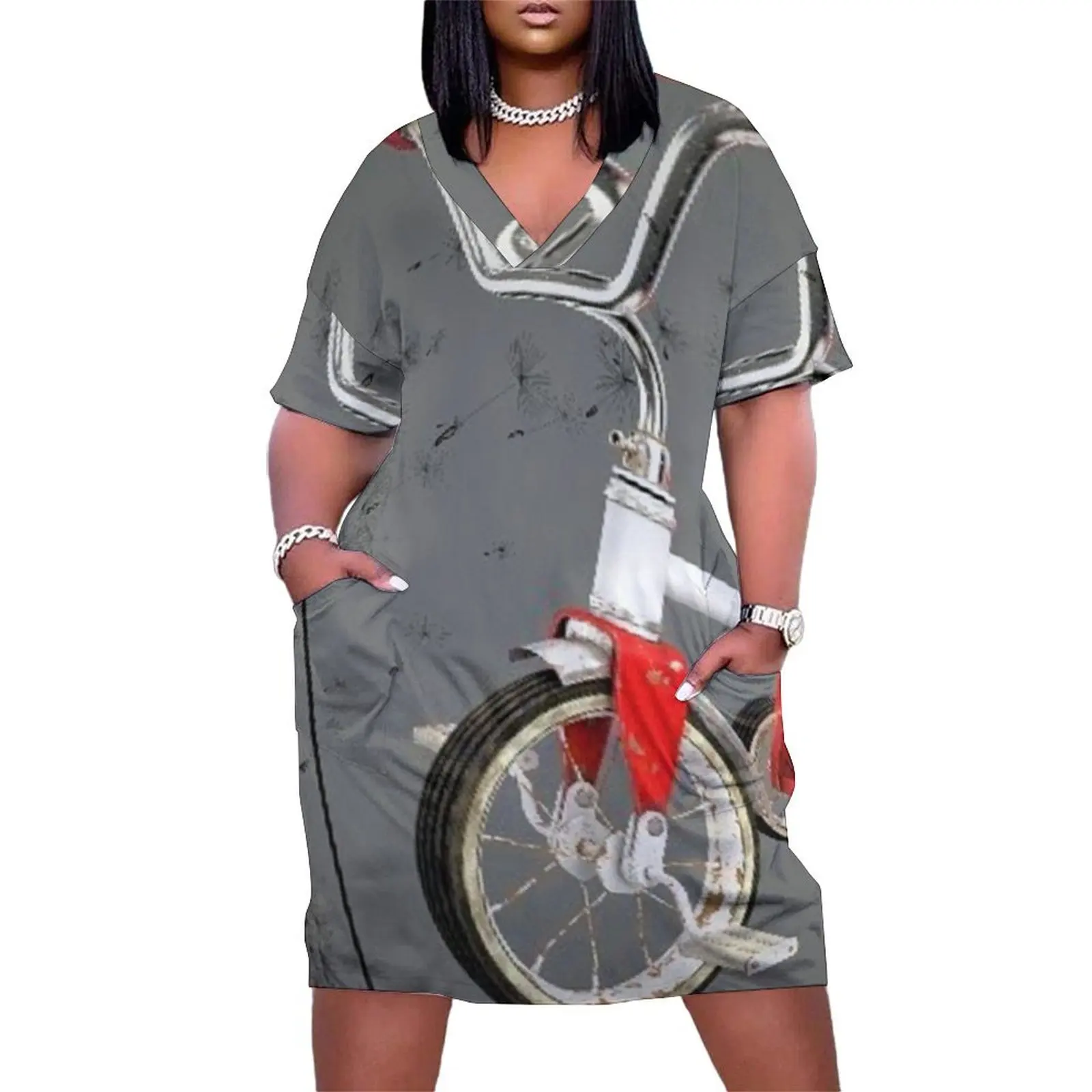 Trike with Dandelion Loose Pocket Dress luxury evening dresses for women 2025 evening dresses luxury 2025
Trike with Dandelion Loose Pocket Dress luxury evening dresses for women 2025 evening dresses luxury 2025