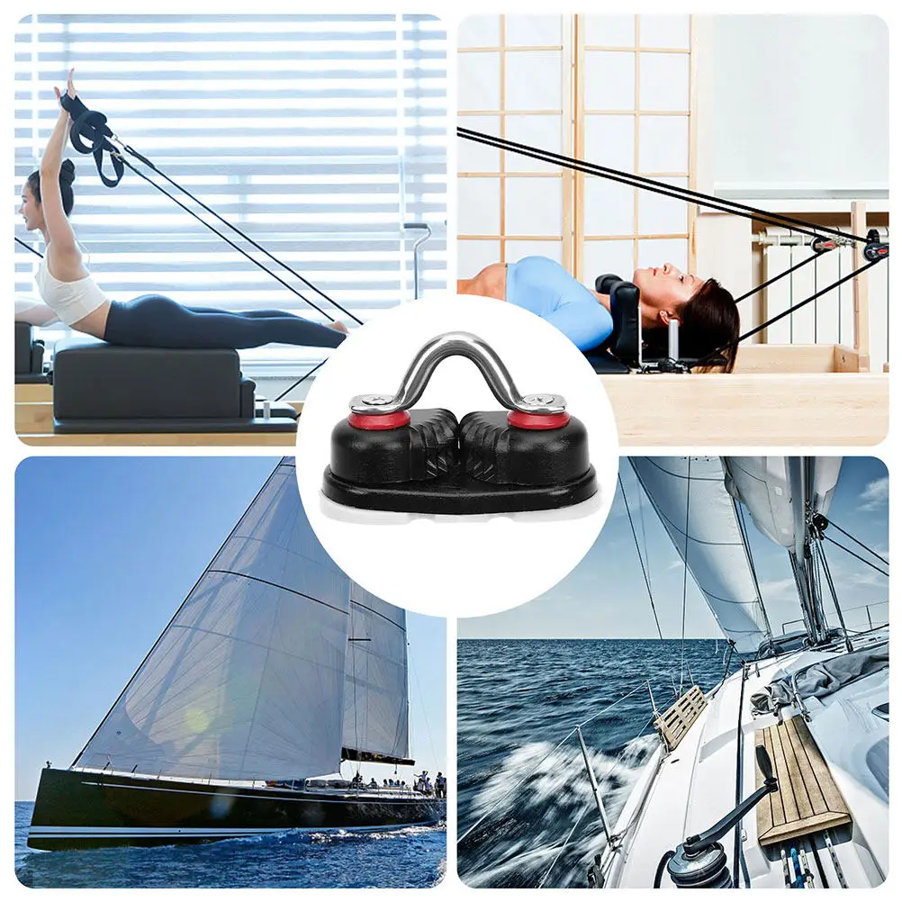 2Pcs Rope Cleats Innovative Guiding Ring Marine Line Cleats Anchor Rope Lock Secure Cam Cleat Sailing Kayak Boat Yacht
2Pcs Rope Cleats Innovative Guiding Ring Marine Line Cleats Anchor Rope Lock Secure Cam Cleat Sailing Kayak Boat Yacht
