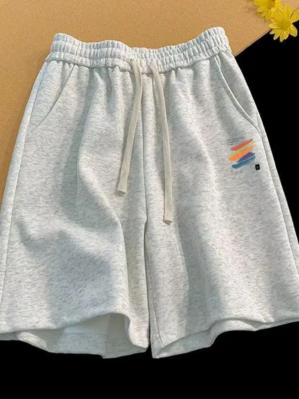 Heavyweight Men's orts Summer New Faion Versatile Print Sports Five-Quarter Loose Casual Pants for Teenagers Urban Sle
Heavyweight Men's orts Summer New Faion Versatile Print Sports Five-Quarter Loose Casual Pants for Teenagers Urban Sle