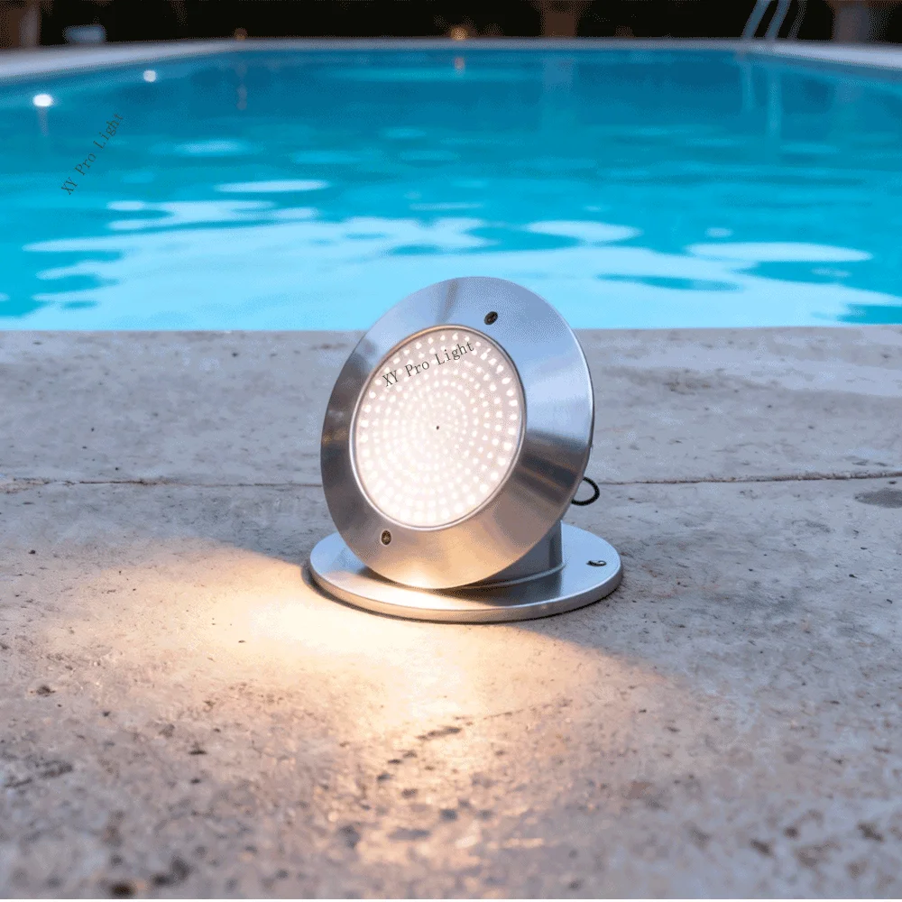 35W Warm White LED Underwater Lights AC12V IP68Waterproof LED Swimming Pool Light Party Decoration Fountain Lamp Stainless Steel
35W Warm White LED Underwater Lights AC12V IP68Waterproof LED Swimming Pool Light Party Decoration Fountain Lamp Stainless Steel