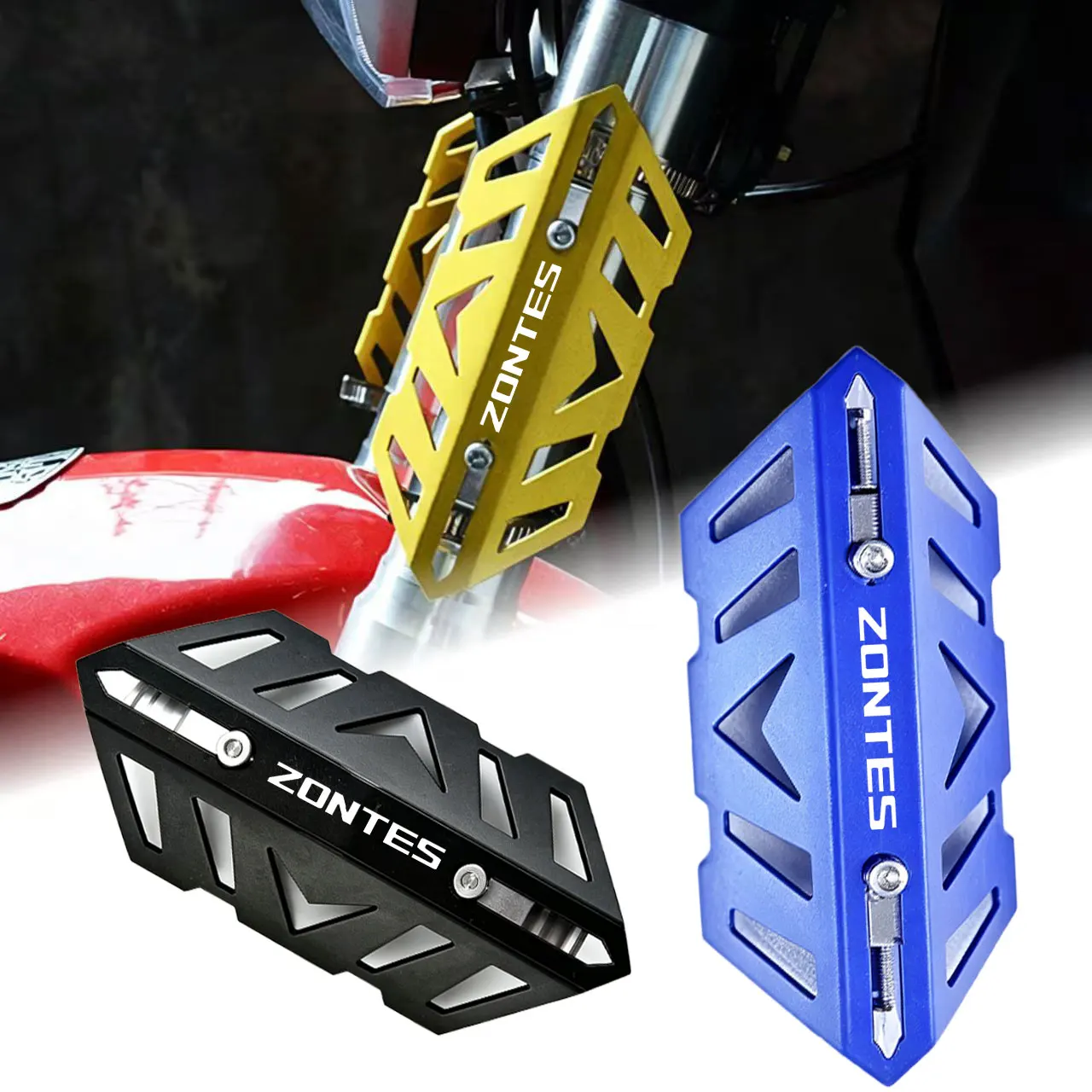 Motorcycle front fork protective cover For Zontes 368G 703RR 703F 368 D/M/E/K/G 350V 350S 350VX 350T 310R 310X 350E 350D 350M
Motorcycle front fork protective cover For Zontes 368G 703RR 703F 368 D/M/E/K/G 350V 350S 350VX 350T 310R 310X 350E 350D 350M