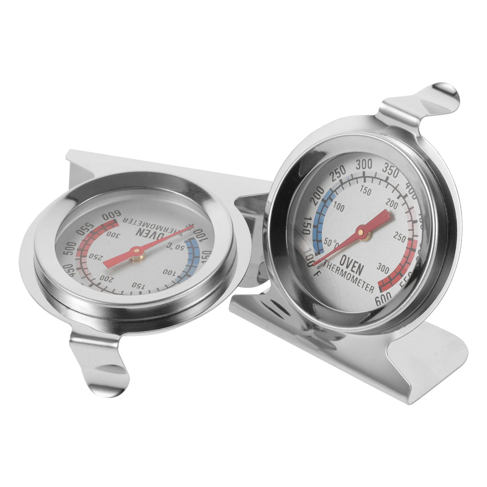 2Pcs Stainless Steel Oven Thermometer 50-300℃ Double Scale Temperature Gauge for Baking BBQ Grill Cooking Meat frying
2Pcs Stainless Steel Oven Thermometer 50-300℃ Double Scale Temperature Gauge for Baking BBQ Grill Cooking Meat frying