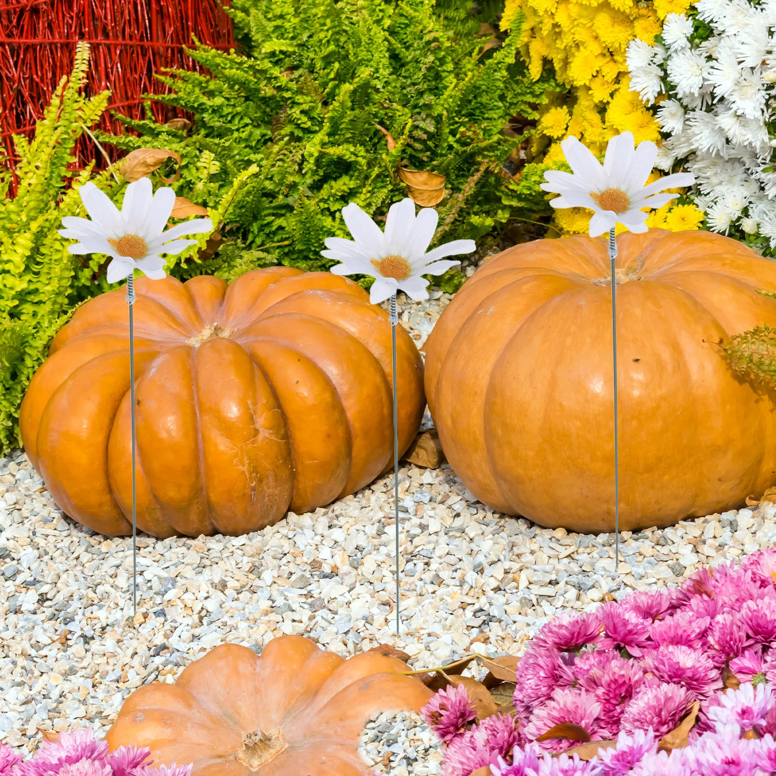 20Pcs Daisy Flower Garden Stakes Realistic Decorative Outdoor Yard Stakes Flower Garden Lawn Decor for Patio Outdoor Patio Decor
20Pcs Daisy Flower Garden Stakes Realistic Decorative Outdoor Yard Stakes Flower Garden Lawn Decor for Patio Outdoor Patio Decor