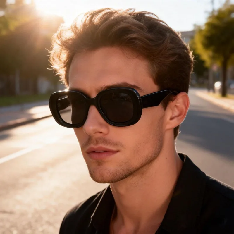 Fashion Designer Brand Sunglasses for Women Acetate UV400 Eyewear Men Outdoor Protect Eyeglasses Men Support Prescription Custom
Fashion Designer Brand Sunglasses for Women Acetate UV400 Eyewear Men Outdoor Protect Eyeglasses Men Support Prescription Custom