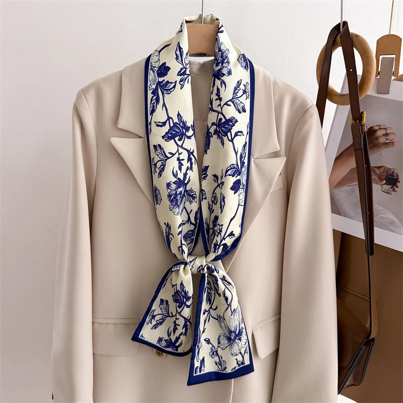 2025, роскошный модный новый маленький шелковый шарф с цветочным принтом, женская сумка на галстук, повязка на голову, шейный платок, лента
2025, роскошный модный новый маленький шелковый шарф с цветочным принтом, женская сумка на галстук, повязка на голову, шейный платок, лента