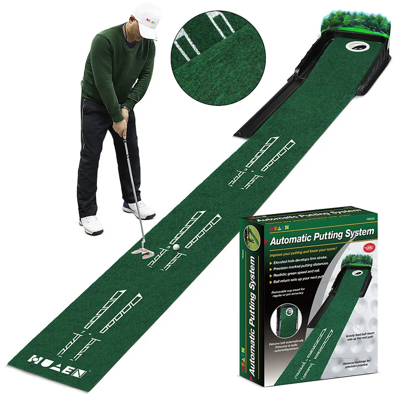 Golf Indoor Putting Mat Putter Trainer Green Carpet Practice Set Ball Return Mats New Portable Single Hole 3D Arrow Model
Golf Indoor Putting Mat Putter Trainer Green Carpet Practice Set Ball Return Mats New Portable Single Hole 3D Arrow Model