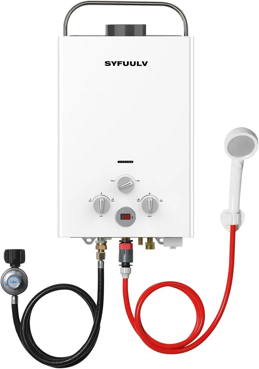 Propane Tankless Water Heater Outdoor 1 58 GPM Portable Water Heater Instant Hot 41 000 BTU LED Digital Display Overheating
Propane Tankless Water Heater Outdoor 1 58 GPM Portable Water Heater Instant Hot 41 000 BTU LED Digital Display Overheating
