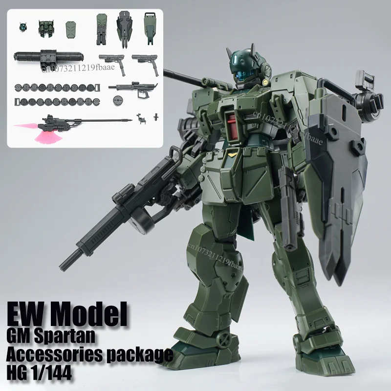 In Stock EW Model GM Spartan Accessories Package HG 1/144 RGM-79S General Package Assembly Model Kit Change Parts Action Figure
In Stock EW Model GM Spartan Accessories Package HG 1/144 RGM-79S General Package Assembly Model Kit Change Parts Action Figure