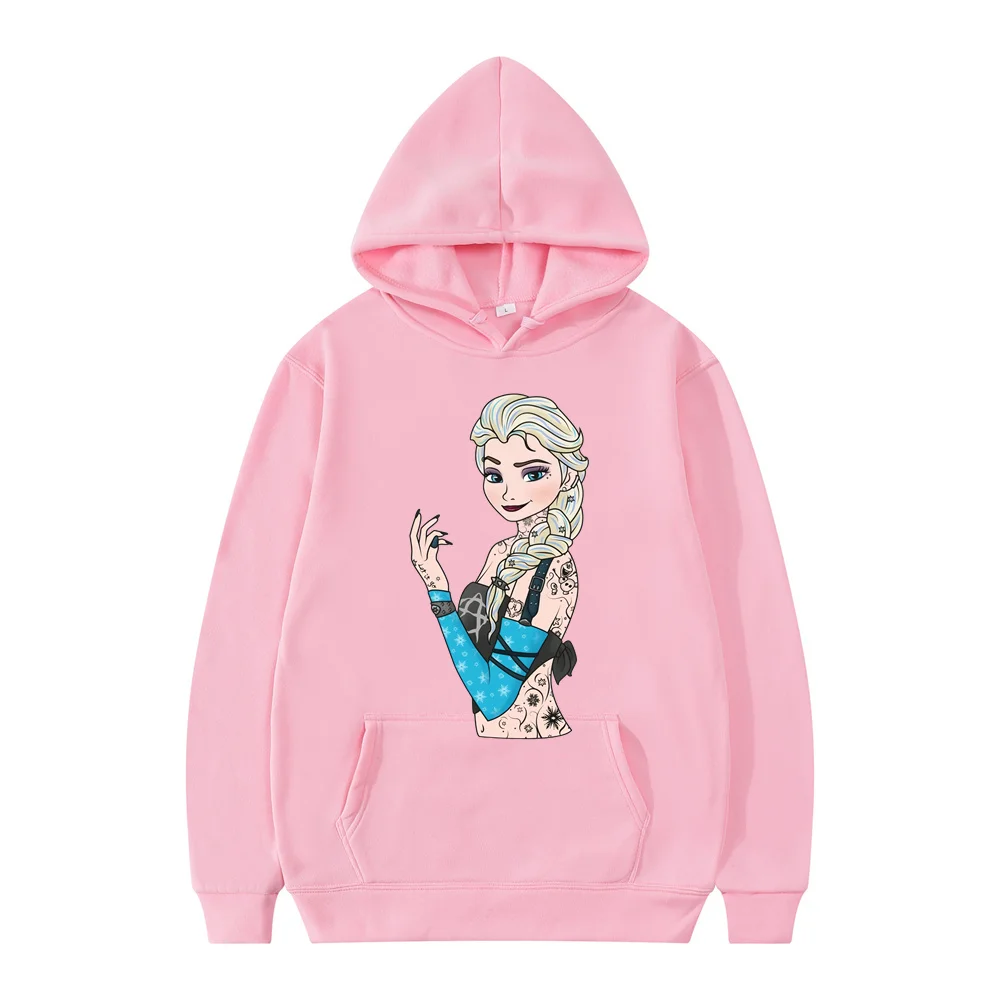 2024 New Disney Elsa Woman And Men Hoodie Cartoon Anime Women Pullover New Casual Autumn Winter Couple Oversized Sweatshirts
2024 New Disney Elsa Woman And Men Hoodie Cartoon Anime Women Pullover New Casual Autumn Winter Couple Oversized Sweatshirts