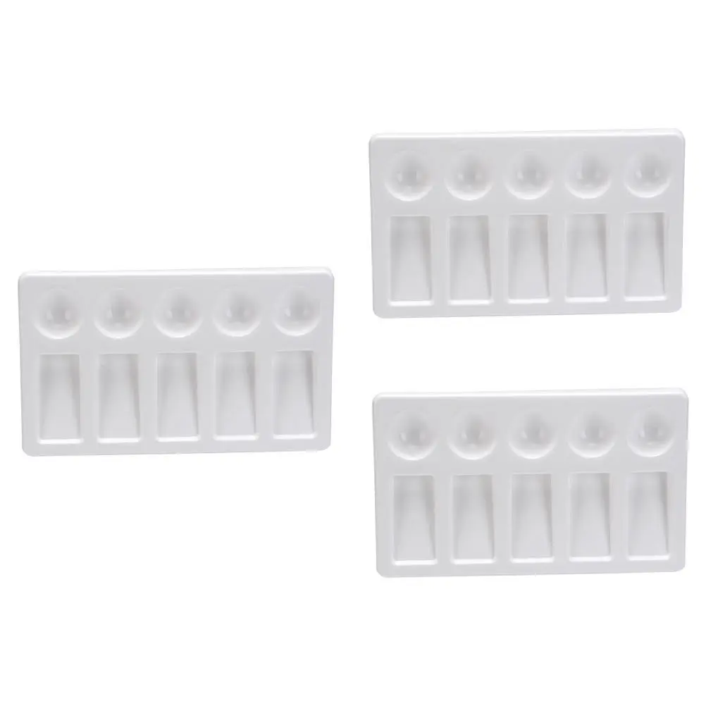 3 pcs Plastic Color Mixing Board Watercolor Painting Plates Pigment Trays For Artists Students Kids Diy Art Craft Lightweight 
3 pcs Plastic Color Mixing Board Watercolor Painting Plates Pigment Trays For Artists Students Kids Diy Art Craft Lightweight