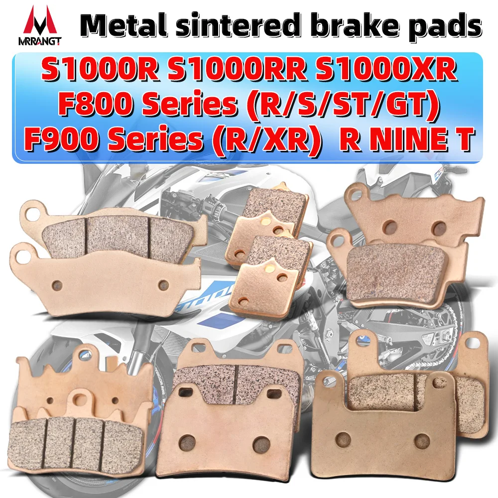 MRRANGT Motorcycle Metal Sintered Motorcycle Brake Pads Front Rear Set fit for BMW S1000R RR XR F800R S ST GT F900XR R nineT
MRRANGT Motorcycle Metal Sintered Motorcycle Brake Pads Front Rear Set fit for BMW S1000R RR XR F800R S ST GT F900XR R nineT