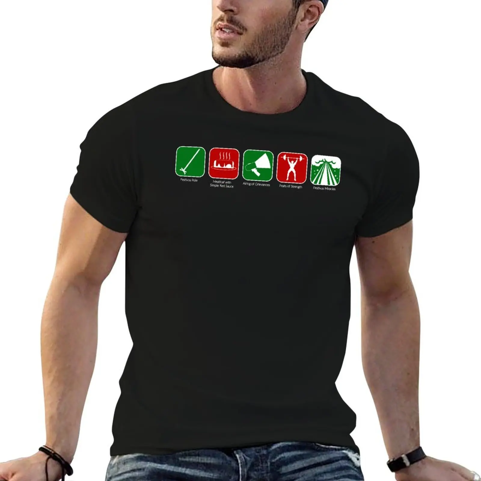 Happy Festivus T-Shirt mens graphic t shirts man t shirt designer black cotton t-shirt plain for man package T-shirt
Happy Festivus T-Shirt mens graphic t shirts man t shirt designer black cotton t-shirt plain for man package T-shirt