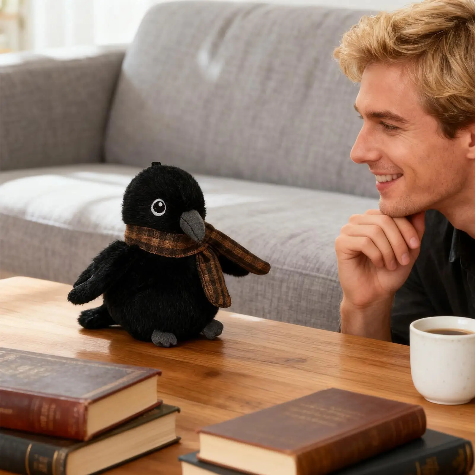 Crow Stuffed Animal Decorations Animal With Scarf Cute Realistic Halloween Stuffed Toy For Birthday Toddler Room Home Girls Kids
Crow Stuffed Animal Decorations Animal With Scarf Cute Realistic Halloween Stuffed Toy For Birthday Toddler Room Home Girls Kids