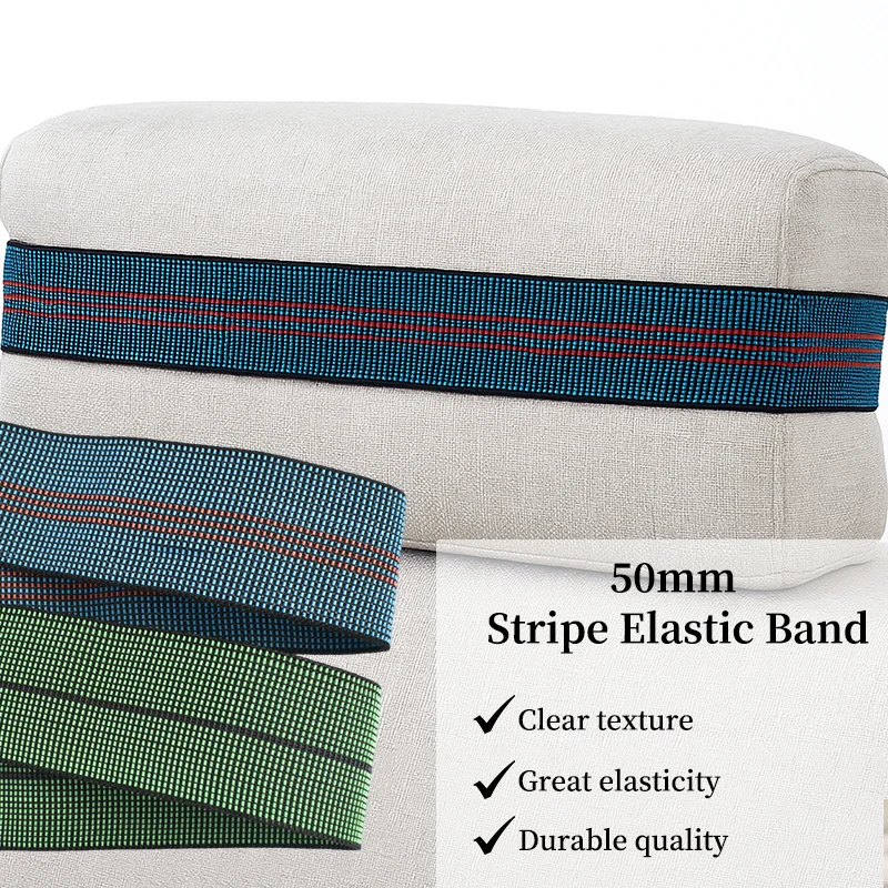 5/10M 43/50/70mm Polyester Elastic Band for Sewing Elasticity Rubber Bands Sofa Backrest Stretch Webbing Strap Garment Belt Bias
5/10M 43/50/70mm Polyester Elastic Band for Sewing Elasticity Rubber Bands Sofa Backrest Stretch Webbing Strap Garment Belt Bias