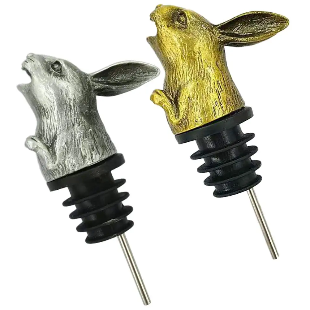 2 Pcs Head Pourer Stainless Steel Aerator Stopper Spout Easter Bunny Oil Stopper Sauce Bottle Kitchen Bar
2 Pcs Head Pourer Stainless Steel Aerator Stopper Spout Easter Bunny Oil Stopper Sauce Bottle Kitchen Bar