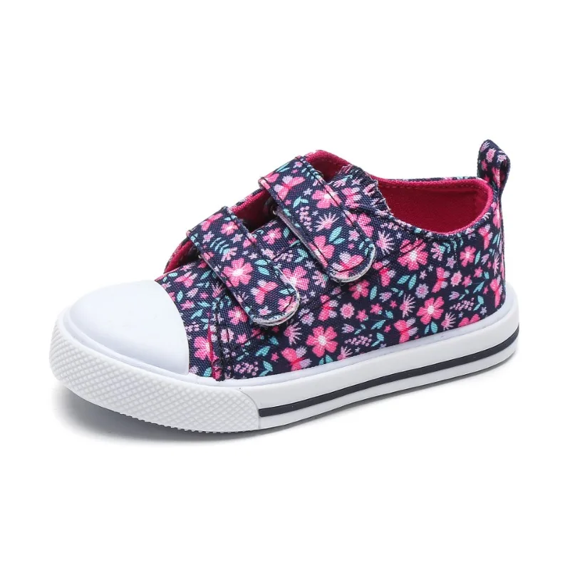 New Children's Canvas Sneakers for Boys Girls Floral Cute Casual Sneakers Classic Student Sports Shoes Toddler Non-slip Version
New Children's Canvas Sneakers for Boys Girls Floral Cute Casual Sneakers Classic Student Sports Shoes Toddler Non-slip Version