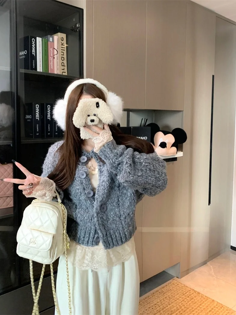Sweet Sle Yellow Knitted Sweater Women's Loose ort Soft ey Open Cardigan Coat Autumn Winter Faion Casual Comfortable
Sweet Sle Yellow Knitted Sweater Women's Loose ort Soft ey Open Cardigan Coat Autumn Winter Faion Casual Comfortable