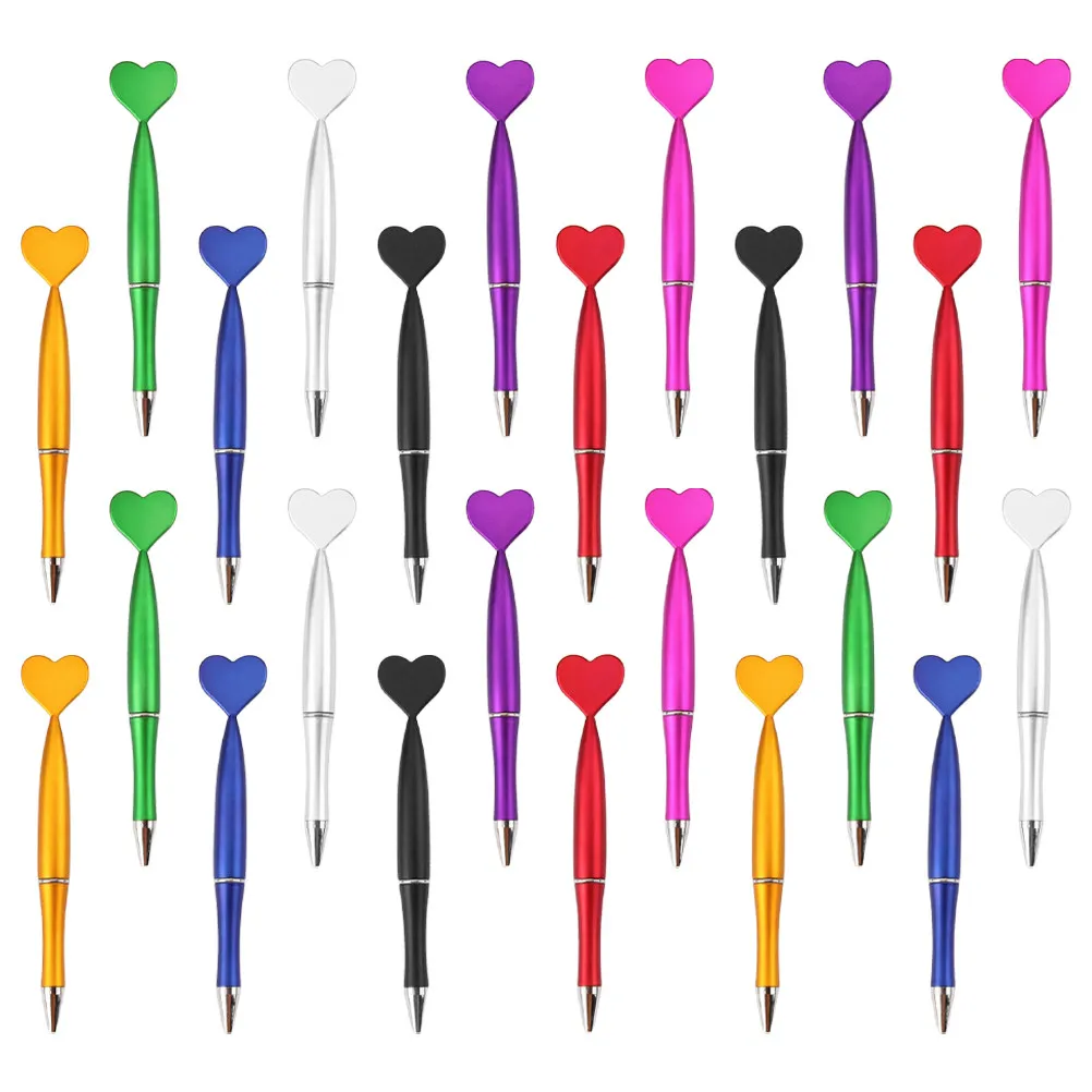 40Pcs Love Heart Ballpoint Pens Retractable Decorative Design 1.0mm Gel Ink Fast Drying for Scrapbooking Signature Note Taking
40Pcs Love Heart Ballpoint Pens Retractable Decorative Design 1.0mm Gel Ink Fast Drying for Scrapbooking Signature Note Taking