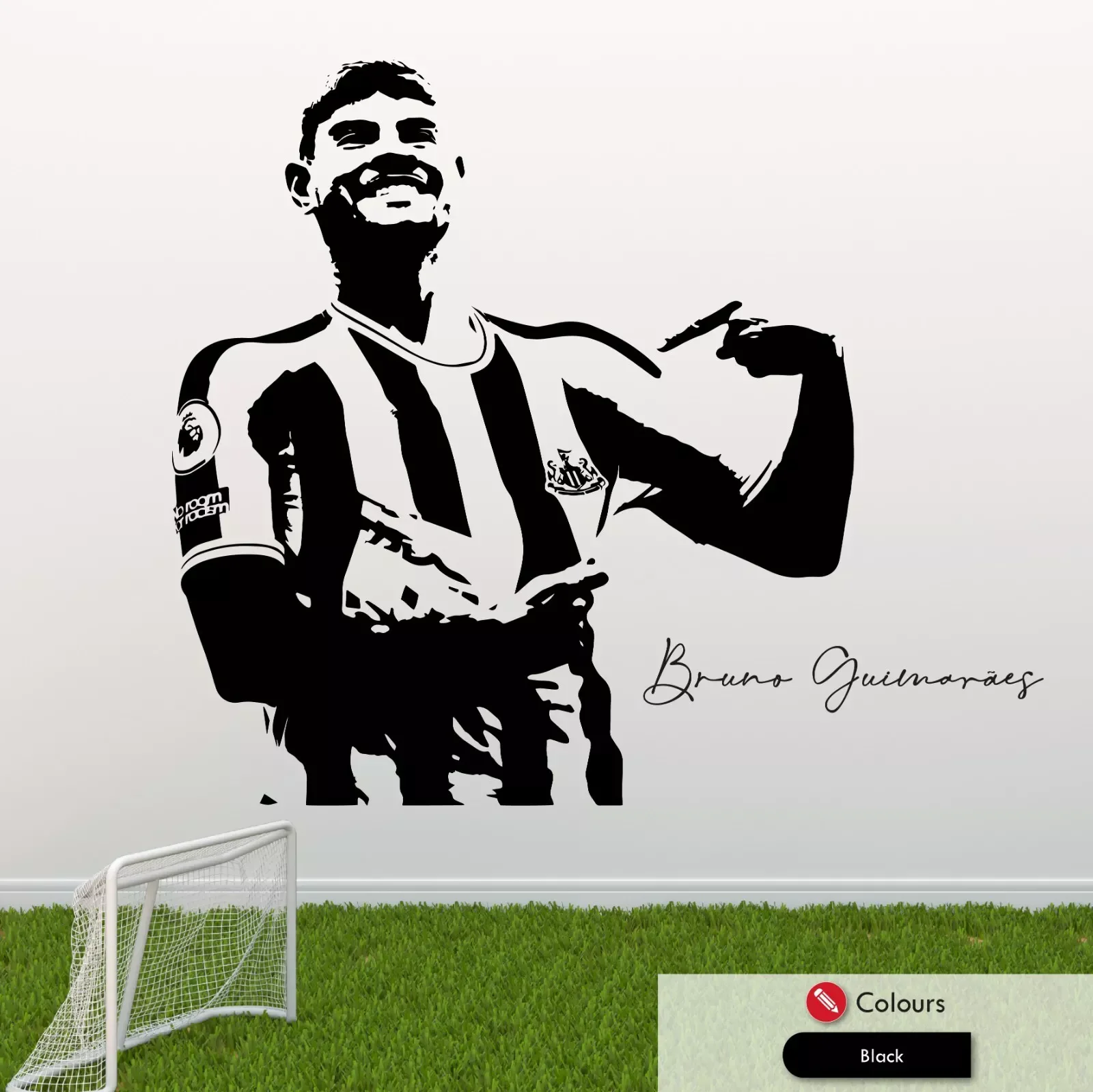 Bruno Guimaraes football soccer self-adhesive removable Wall Sticker Art Decal Mural Decor
Bruno Guimaraes football soccer self-adhesive removable Wall Sticker Art Decal Mural Decor