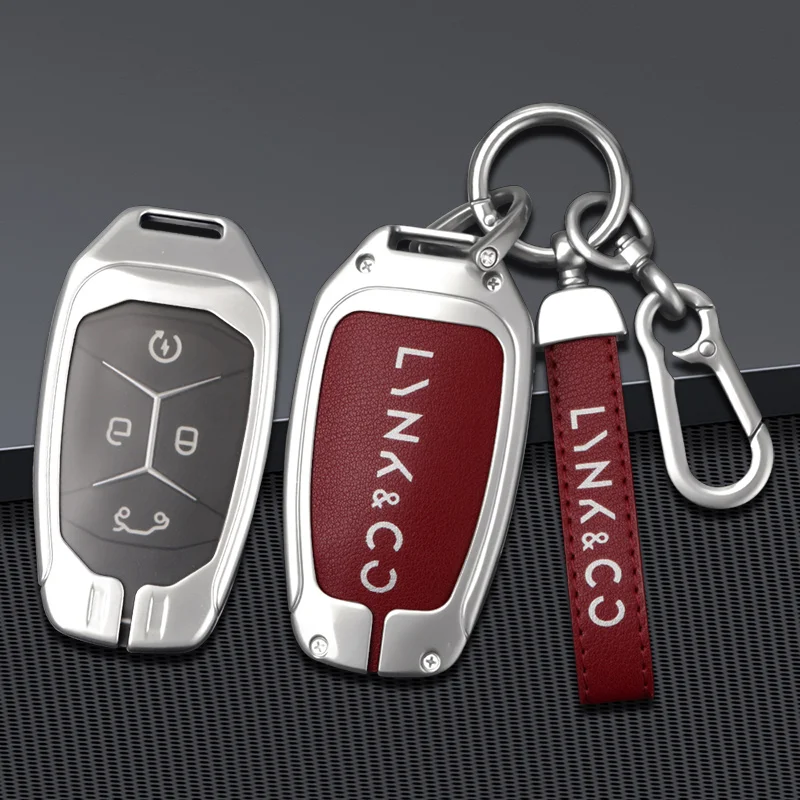Zinc Alloy Leather Car Fob Key Case Cover Holder for Lynk&Co 05 09 01 06 Keyless Remote Protector Shell Interior Accessories
Zinc Alloy Leather Car Fob Key Case Cover Holder for Lynk&Co 05 09 01 06 Keyless Remote Protector Shell Interior Accessories