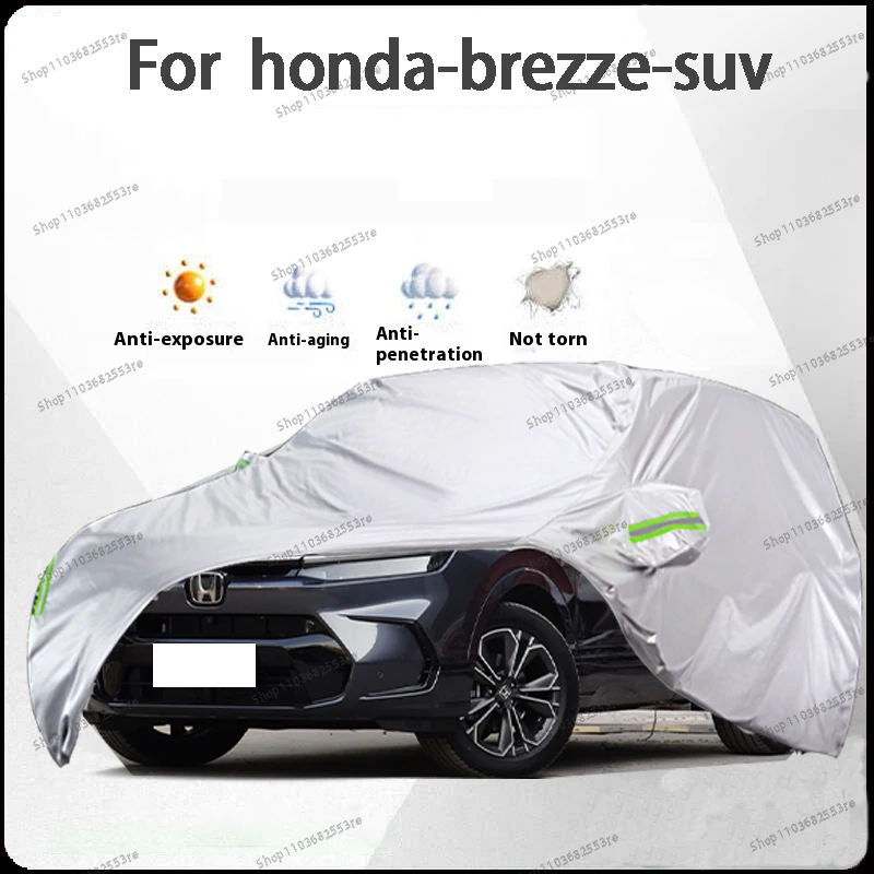 For Honda Brezze Fit Car Cover - Waterproof, Dustproof, Sunshade (UV), Snowproof | Silve Full Cover with All-Day Protection
For Honda Brezze Fit Car Cover - Waterproof, Dustproof, Sunshade (UV), Snowproof | Silve Full Cover with All-Day Protection